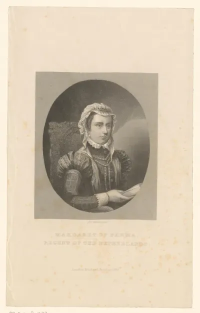 Portret van Margaretha van Parma