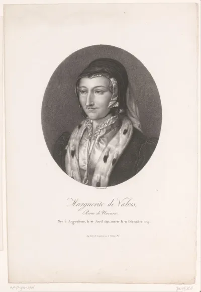 Portret van Margaretha van Valois