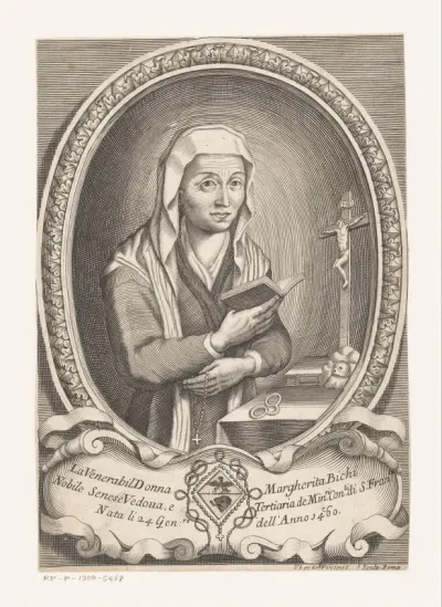 Portret van Margarita Bichi