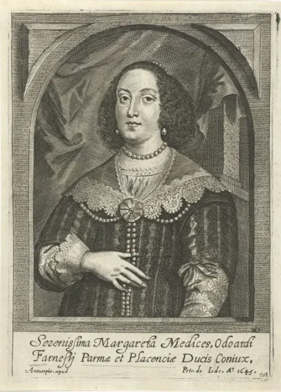 Portret van Margherita de' Medici