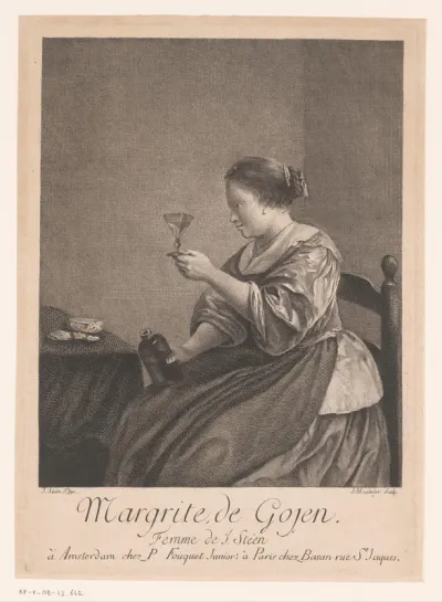 Portret van Margriet van Goyen