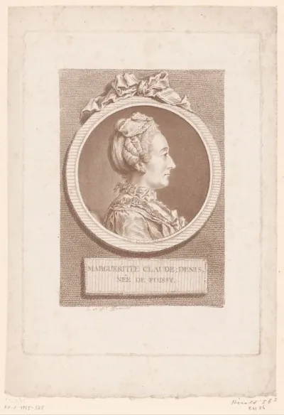 Portret van Marguerite Claude de Foissy