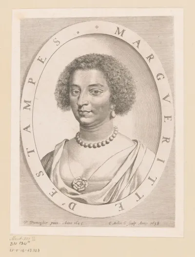 Portret van Marguerite d'Étampes, barones van Archères