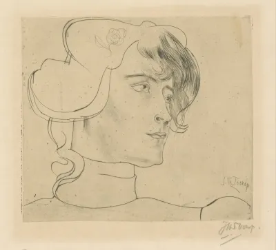 Portret van Marguerite Helfrich