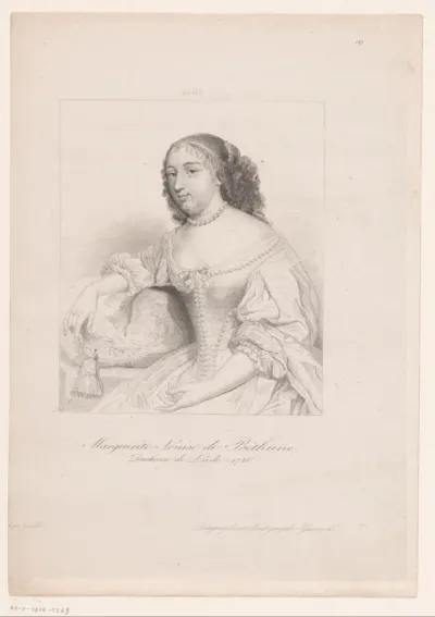 Portret van Marguerite Louise de Béthune