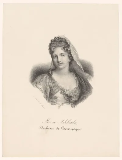 Portret van Maria Adelheid van Savoye