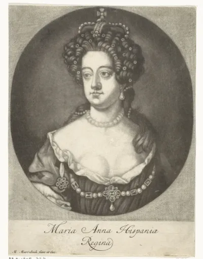 Portret van Maria Anna, koningin van Spanje
