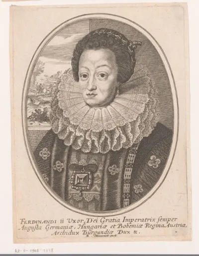 Portret van Maria Anna van Beieren