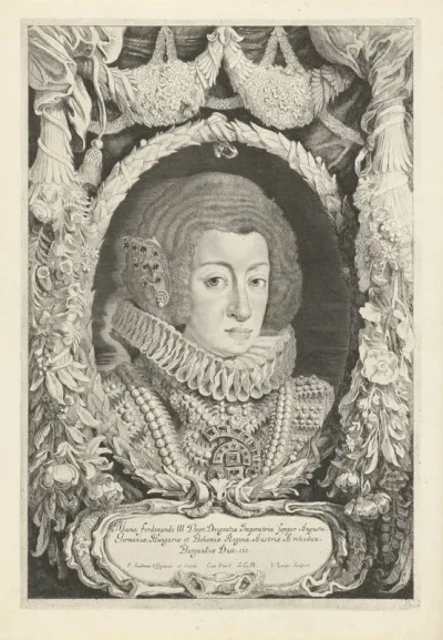 Portret van Maria Anna van Spanje