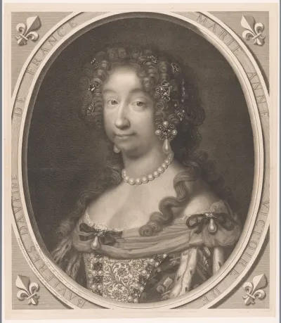 Portret van Maria Anna Victoria van Beieren