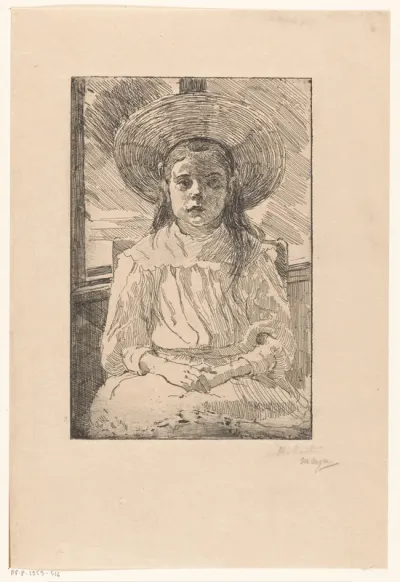 Portret van Maria Anne van Houten