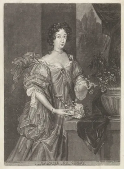 Portret van Maria Antonia de Cardenas Ulloa Balda Zuniga y Velasco, prinses van Chimay