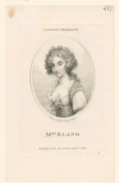 Portret van Maria Bland