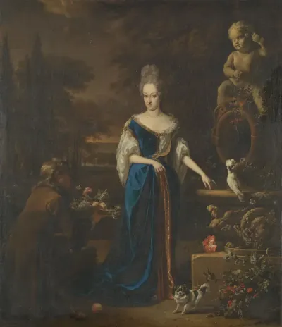 Portret van Maria Cornelisz, echtgenote van Silvester van Tongeren