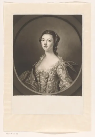 Portret van Maria Coventry