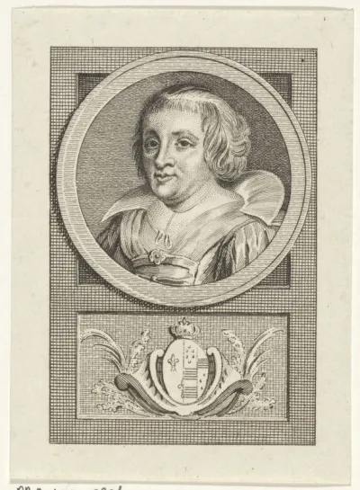 Portret van Maria de' Medici, koningin van Frankrijk