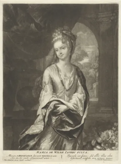 Portret van Maria de Wilde