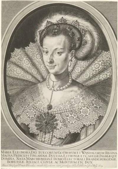 Portret van Maria Eleonora, Koningin van Zweden