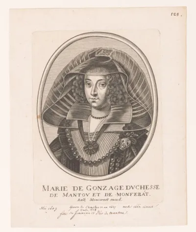 Portret van Maria Gonzaga