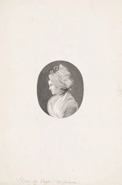 Portret van Maria Gysberta Verhoesen