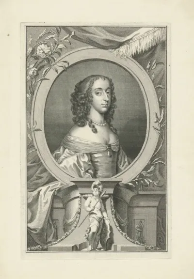 Portret van Maria Henrietta Stuart, prinses van Oranje