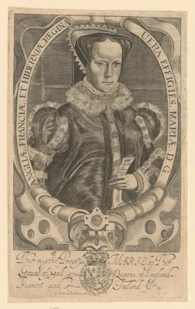 Portret van Maria I, koningin van Engeland