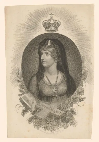 Portret van Maria I, koningin van Portugal