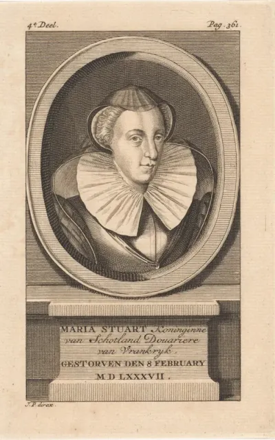 Portret van Maria I Stuart, koningin van Schotland