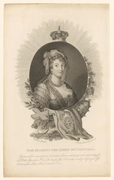 Portret van Maria I van Portugal