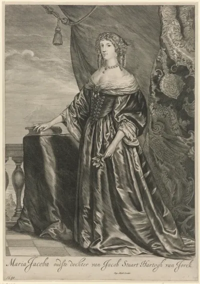 Portret van Maria II Stuart