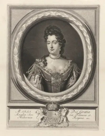 Portret van Maria II Stuart