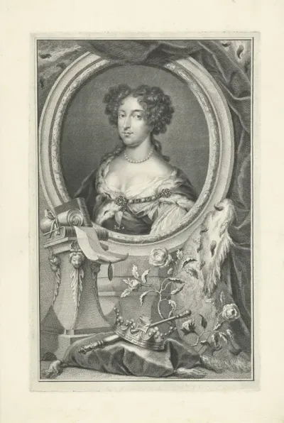 Portret van Maria II Stuart, koningin van Engeland en Schotland