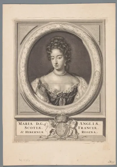 Portret van Maria II Stuart