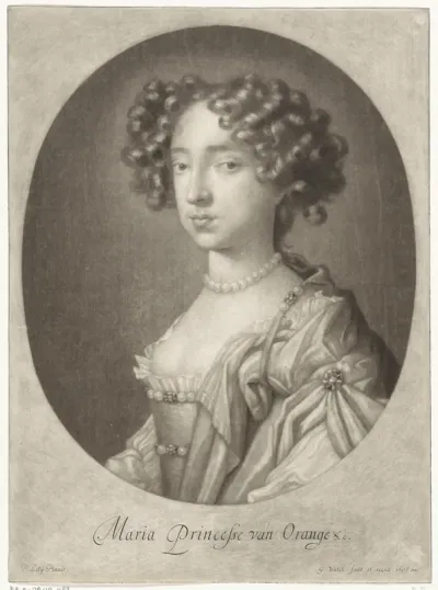 Portret van Maria II van Engeland