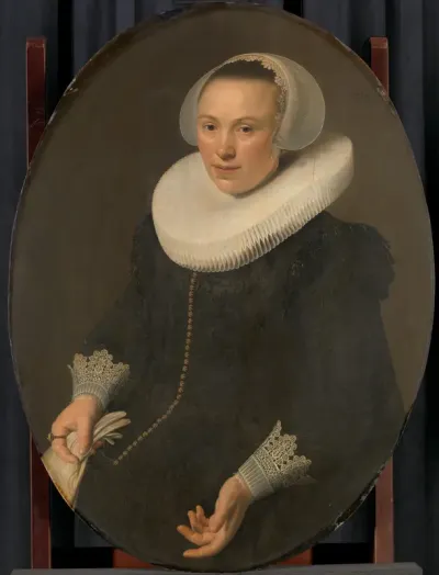 Portret van Maria Joachimsdr. Swartenhont (1598-1631)