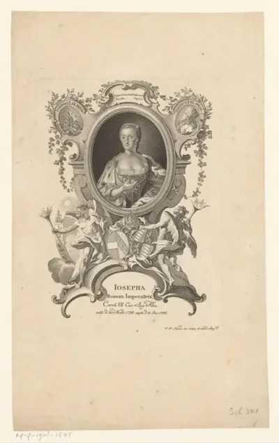 Portret van Maria Josepha van Beieren