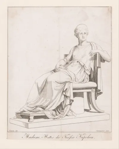 Portret van Maria Laetitia Ramolino