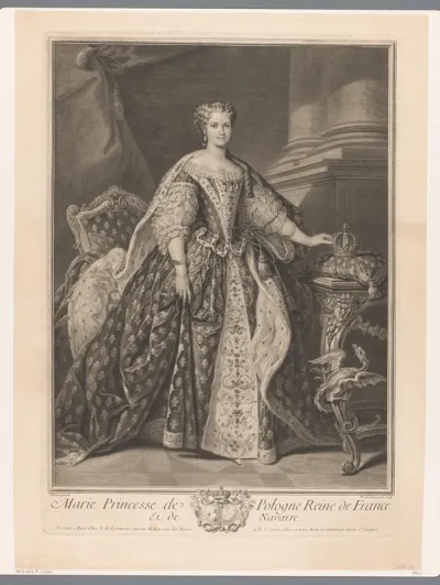 Portret van Maria Lesczinska
