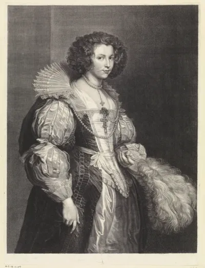 Portret van Maria Louise von Thurn und Taxis