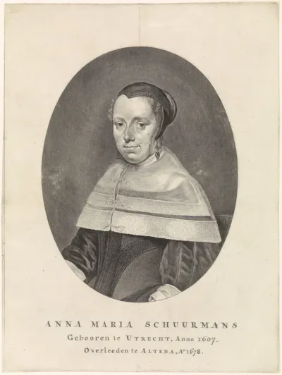 Portret van Maria Matham