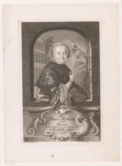Portret van Maria Müller