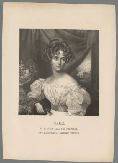 Portret van Maria prinses van Pruisen