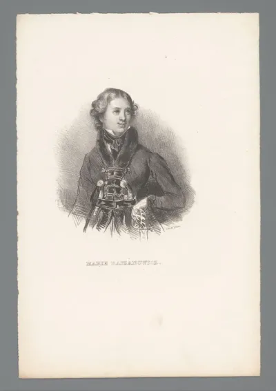 Portret van Maria Raszanowicz