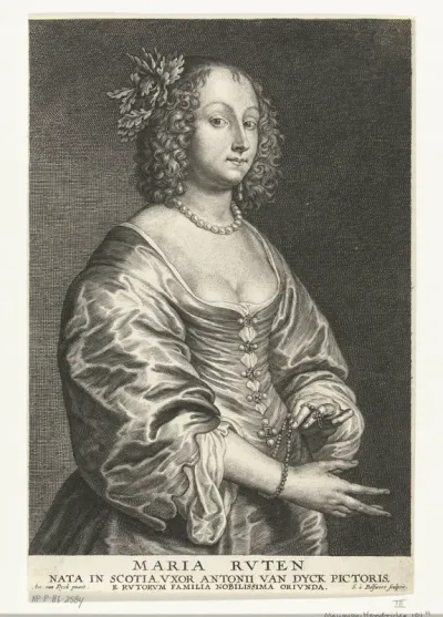 Portret van Maria Ruthven