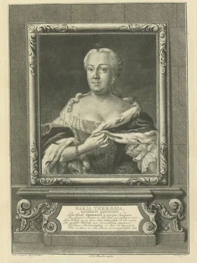 Portret van Maria Theresia, Rooms-Duits keizerin
