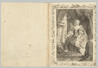 Portret van Maria Theresia, Rooms-Duits keizerin