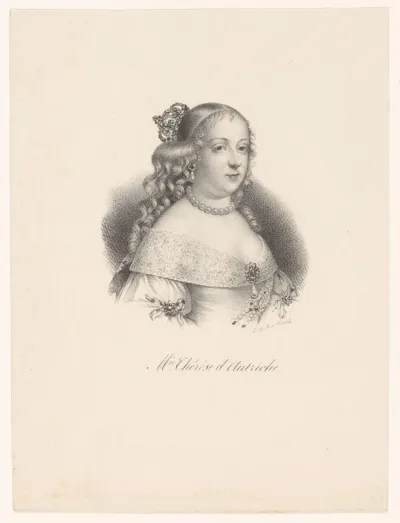 Portret van Maria Theresia van Oostenrijk