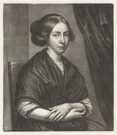 Portret van Maria Vaillant