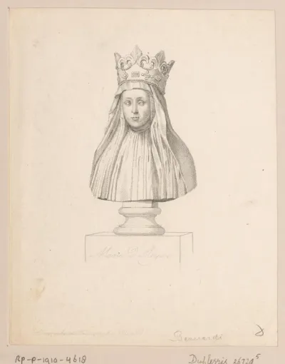 Portret van Maria van Anjou
