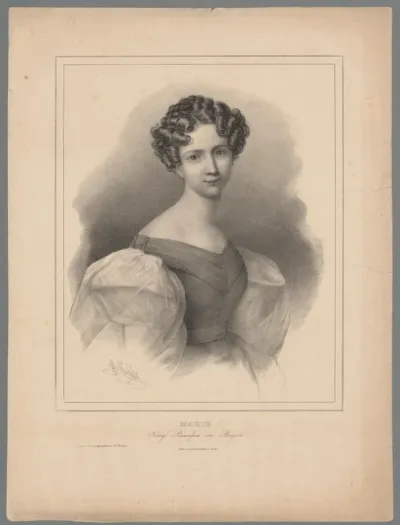Portret van Maria van Beieren